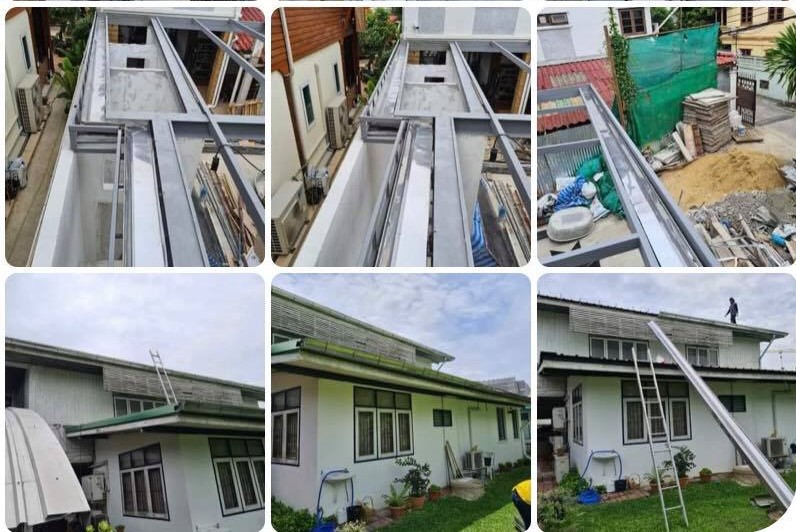 รับติดตั้งรางน้ำฝน
