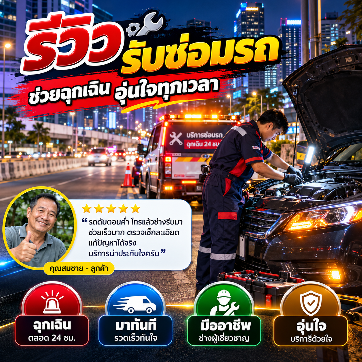 รีวิวลูกค้า คุณกิตติ ว.